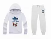 adidas ensemble survetement hommes coton sport jogging adm503